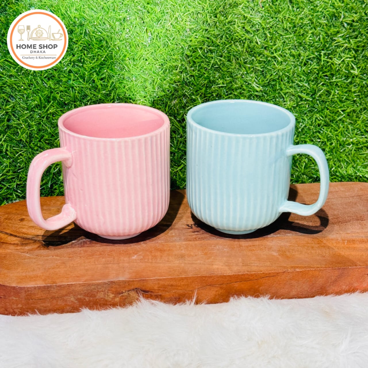 Pastel Coffee Mugs – CERAMICS AND HOME 6P - Image 2